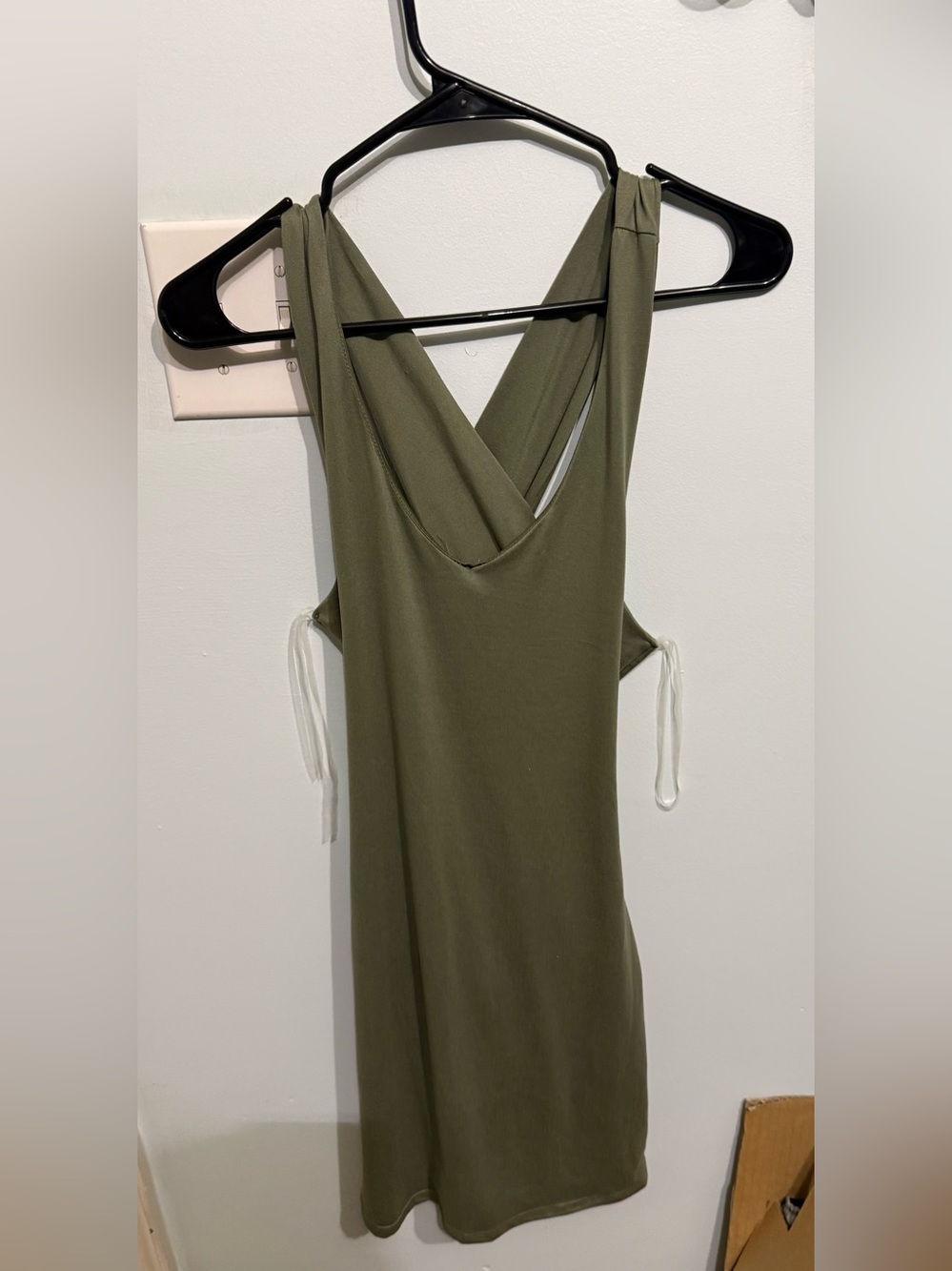 Southern Alternative mini dress green